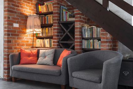 Loft reading corner