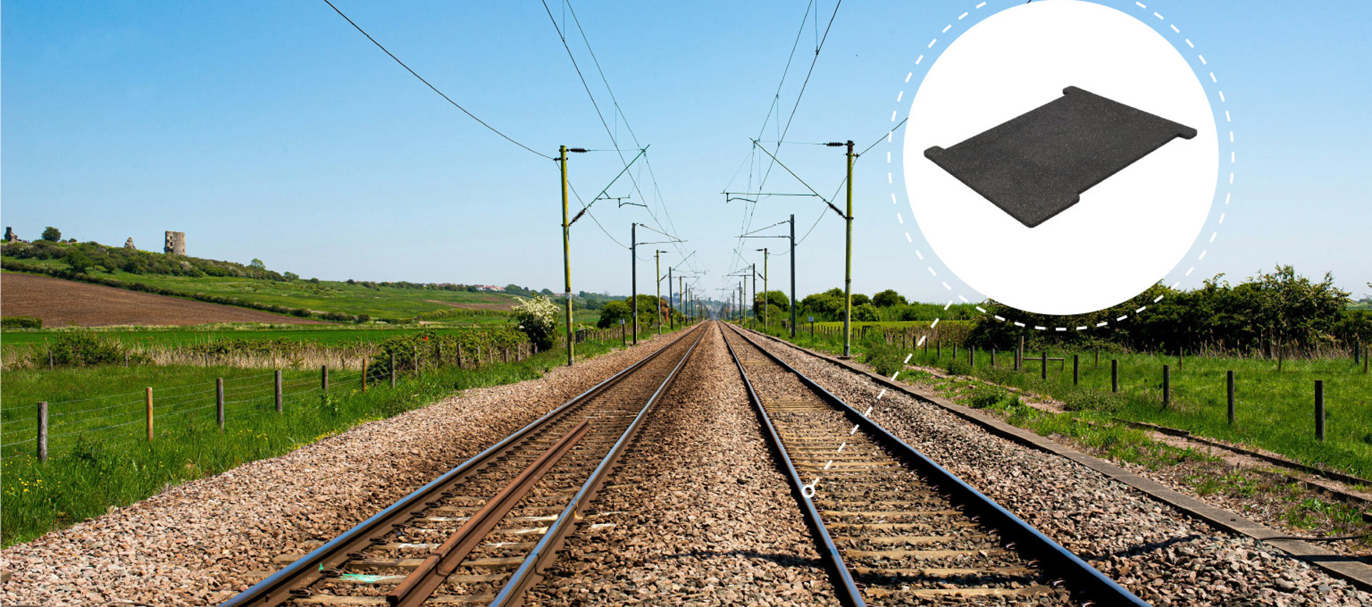 Como as palmilhas ferroviárias resilientes de cortiça e borracha prolongam a vida útil do balastro e reduzem a manutenção
